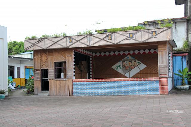 教会隣には、アミ族がお祭りや儀式で使用する小屋もありました