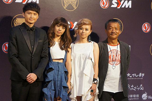 「青衣」（真ん中）や三部門もノミネートされた「陳建瑋」（左）、「謝銘祐」（右）が揃って登場！