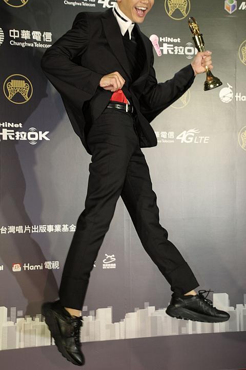 最後に豪快にジャ～ンプ♪