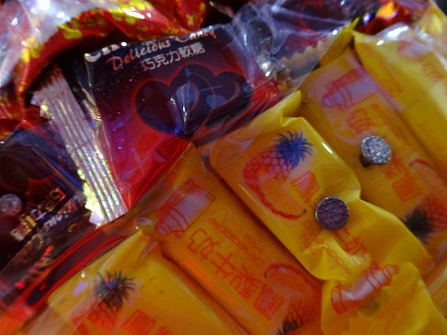 よく見たら、お菓子で作られていました～