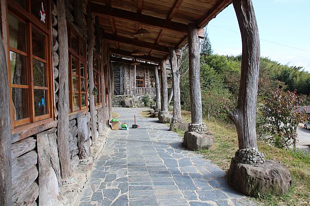 廊下からは絶景が見られます