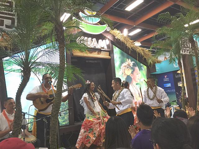 踊りあり（こちらはグアム）