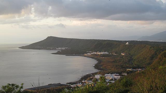 日没少し前の風景
