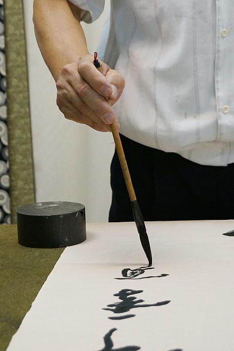 迷いなくサラサラと筆が進みます