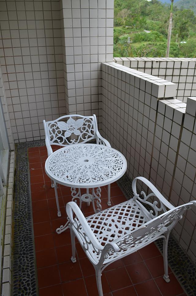 朝が気持ちいいベランダ
