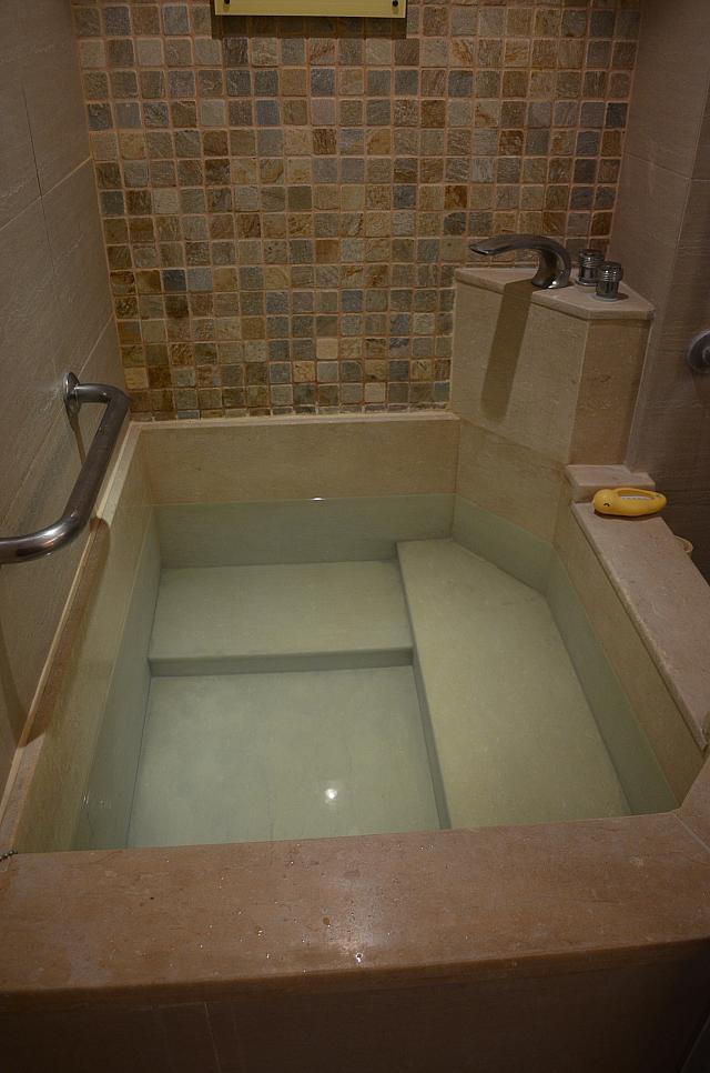 部屋から出ずに温泉！