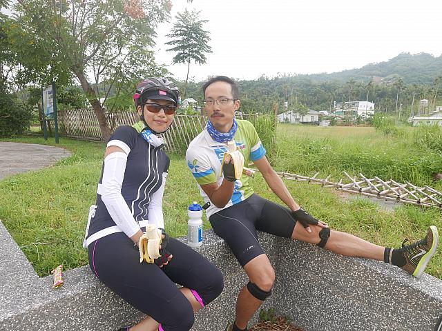 環島にチャレンジすることを決めた爽やかな王夫妻。