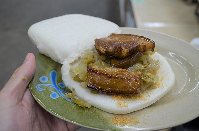 台湾版ハンバーガー割包と