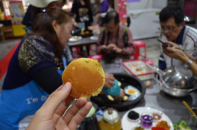 どら焼きは1人180元、3日前までに要予約。クレープDIYもあり、こちらは1人250元（2～10人まで）で1週間前までに要予約です