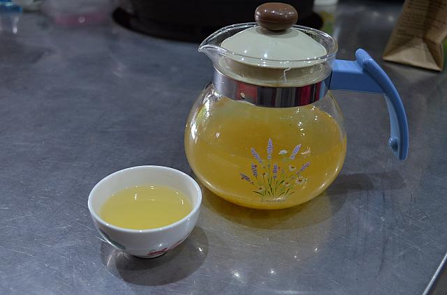 ゆず茶もおいしい