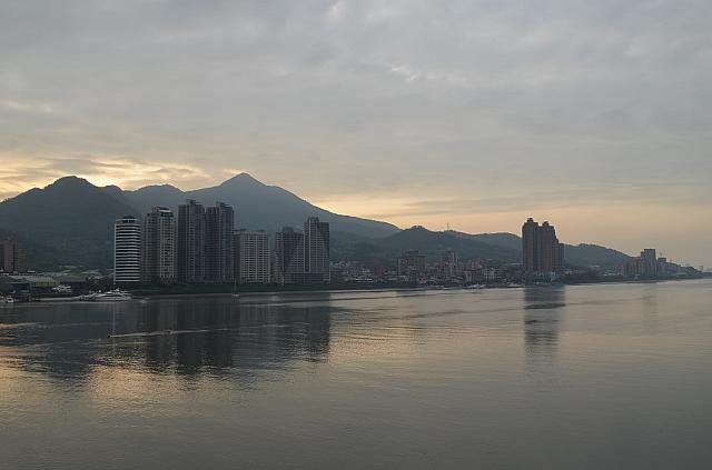 關渡大橋からの景色♪