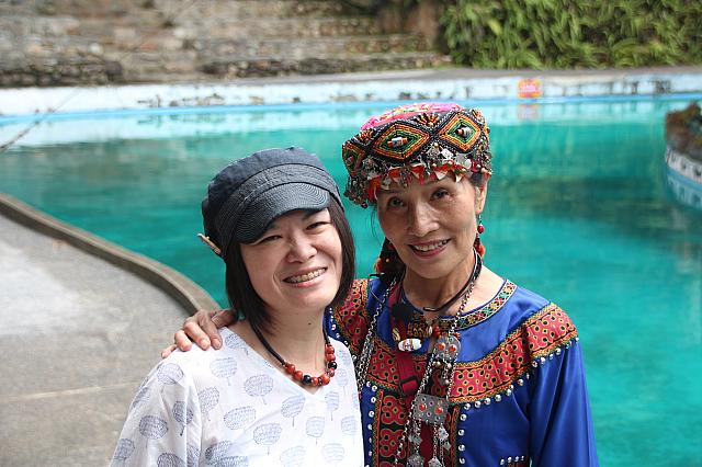 羅さんと記念撮影