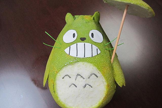 お手本級のトトロに……