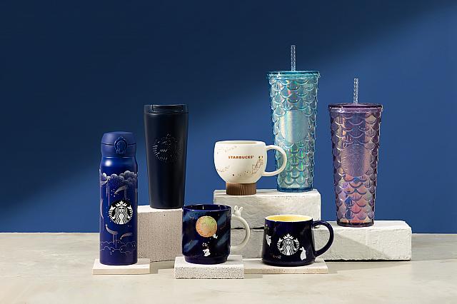 スタバでは中秋節のタンブラーやマグカップを販売中！人気商品はすぐ売り切れるので、見かけたら即ゲット！<br>写真提供：星巴克咖啡