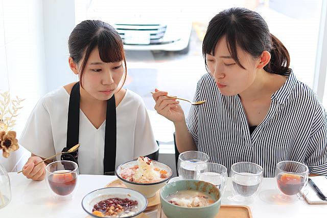 ずっとおいしい～！と叫んでいたナビたち