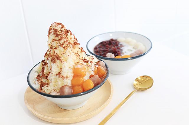 ナビお気に入りの「無糖可可牛乳冰」