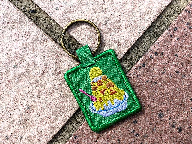 台湾小吃刺繍キーホルダー