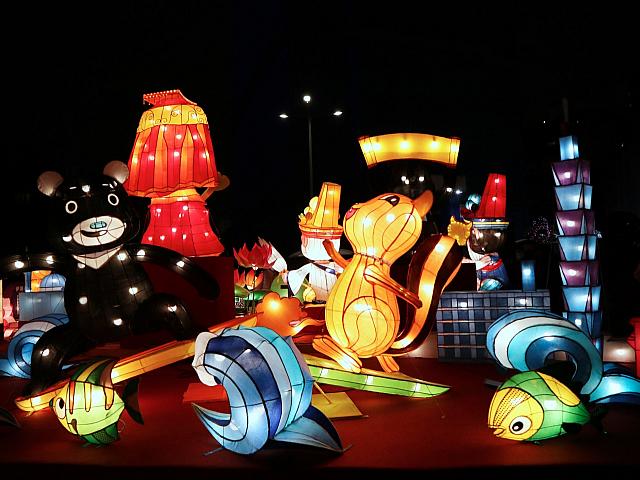 台北市観光伝播局の熊讃Bravoもいますね～！ 