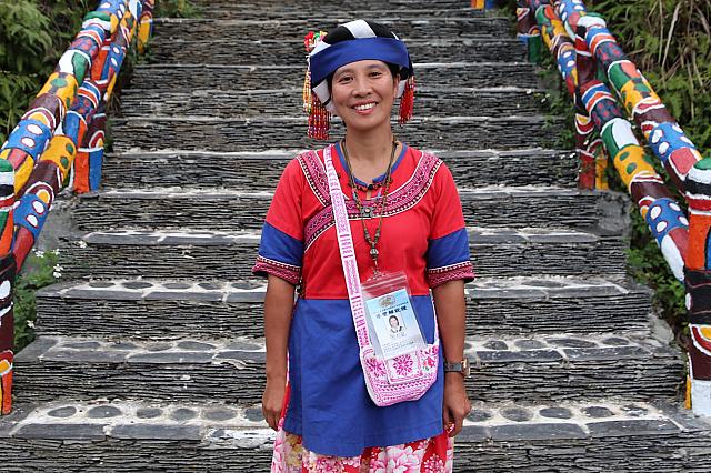 今回ガイドをしてくださった雅妲嵐(ヤダン)さん