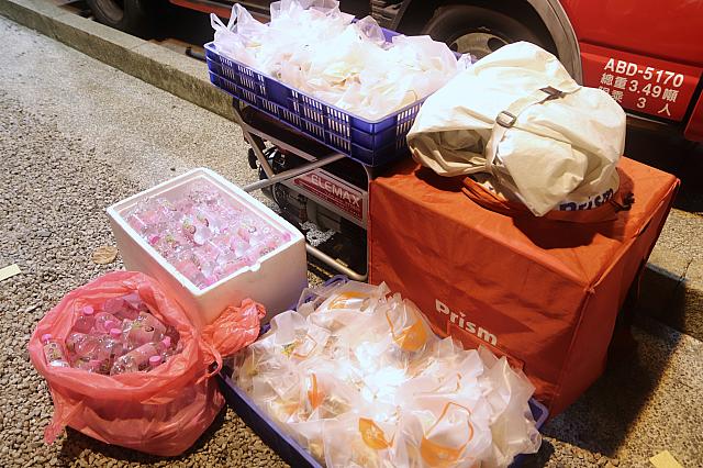 夜食の準備もバッチリなのが台湾！