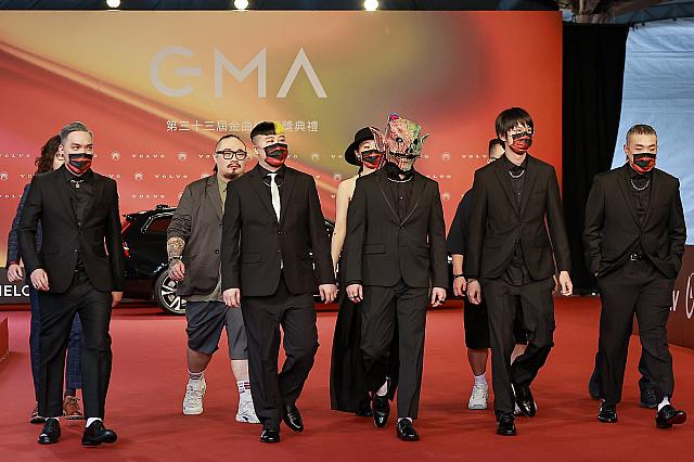 登場するや大きな歓声が上がった「血肉果汁機(Flesh Juicer)」は台湾語アルバム賞にノミネート