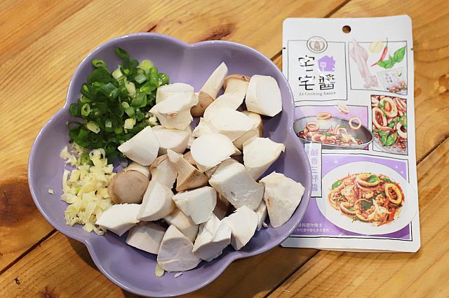 パッケージはイカだけど……カットされた材料は？