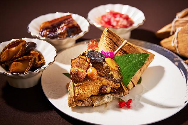松露鮑魚臘味粽