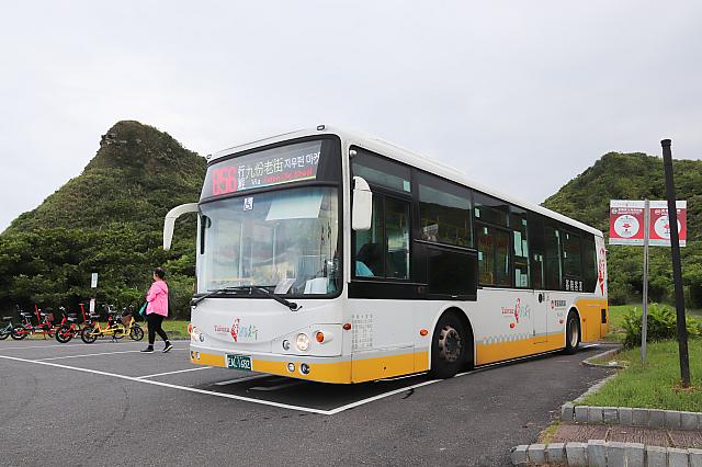 終点「馬崗」バス停に着いたぞー！