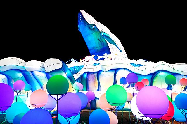 イマ—シブアート体験ができるランタン《鯤島融光》で、光の海に溺れてみては？