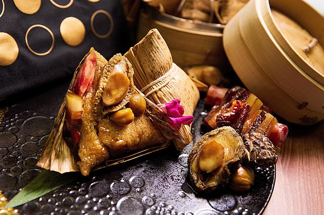 「松露鮑魚臘味粽」
