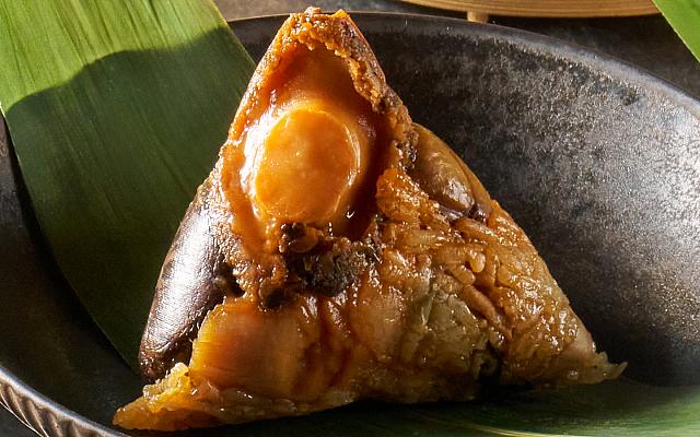 「紅燒鮑魚粽」