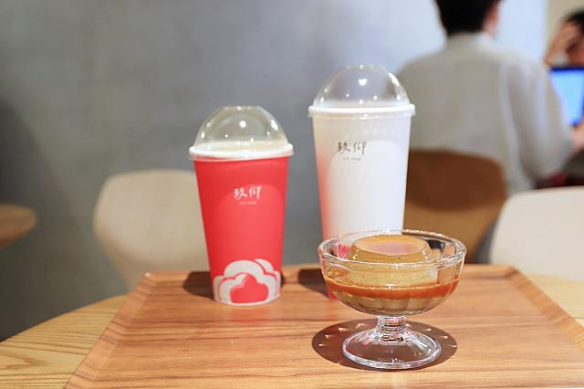広いイートイン付きドリンクスタンド風の「玖仰茶食文化」はコスパ高！