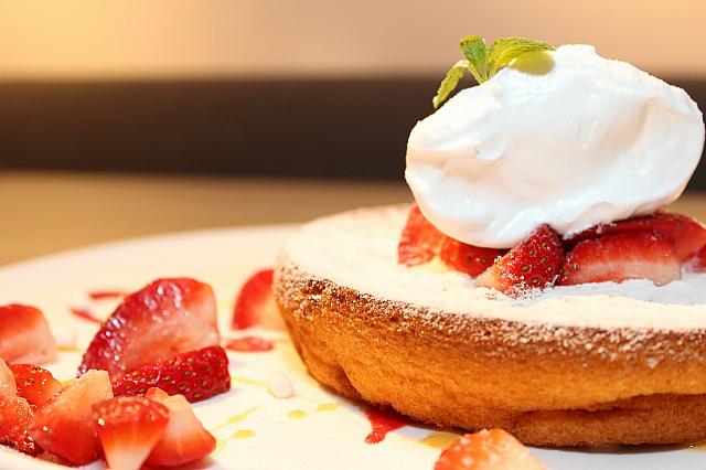「petit doux」はパンケーキが人気商品！
