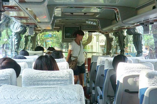 ほかの参加者と一緒に一路九份へ