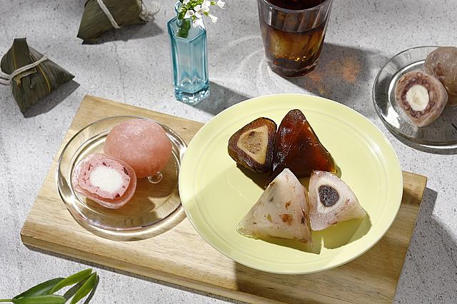端午節にはスイーツタイプの粽が好評