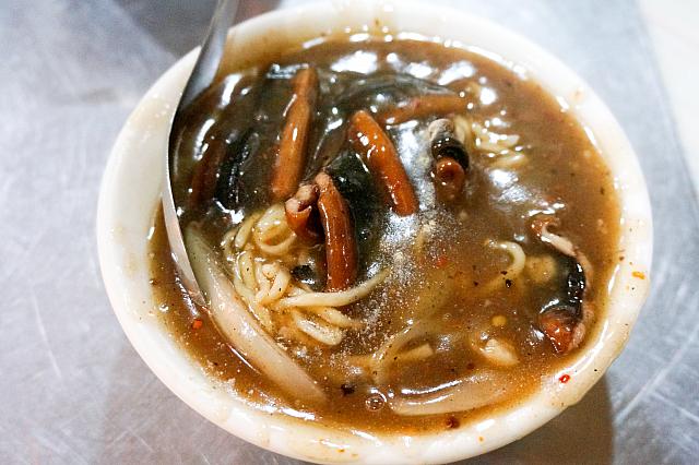 鱔魚意麵(タウナギ麺)