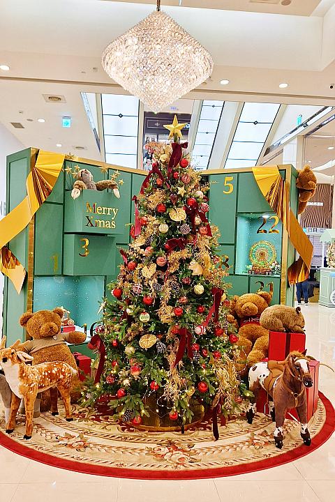 温かみのあるクリスマスツリー！