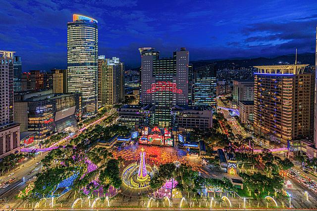 新北歡樂耶誕城<br>画像提供：新北市政府觀光旅遊局
