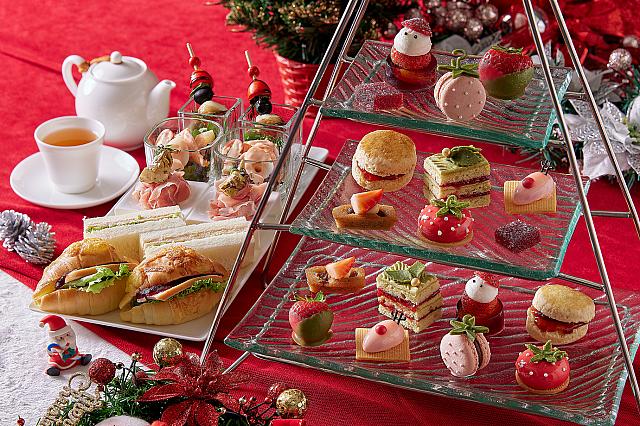 「Platform月台町大廳酒吧」のアフタヌーンティーももちろんクリスマス！