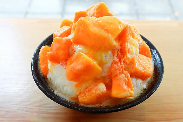 芒果牛奶雪花冰