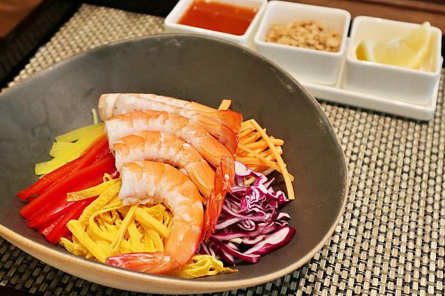 <b>泰式酸辣涼麵280元</b><br>タイ式サンラー涼麵