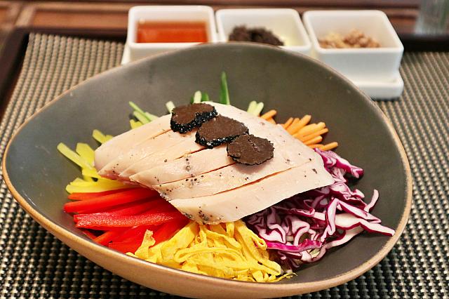 <b>和風松露涼麵280元</b><br>和風トリュフの涼麵