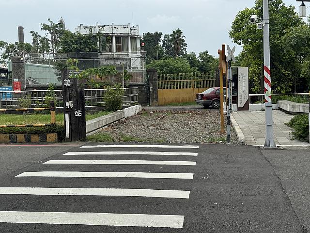 終点の美源驛站に到着！サイクリングロードですが、広い道路を横切ることが多く、車の通りが多いところもあるので、スピードの出し過ぎにはくれぐれもご注意ください！！