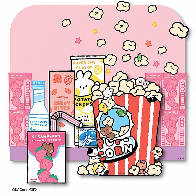 4.「驚喜爆米花派對」17:30～23:00 萬坪公園
