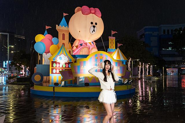 1.「熊美耶誕城堡」17:30～23:00 府中廣場