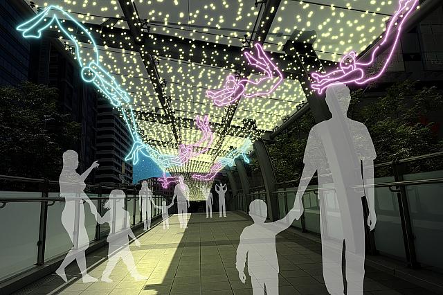 1.「華麗空中飛人」17:30～23:00 小遠百天橋