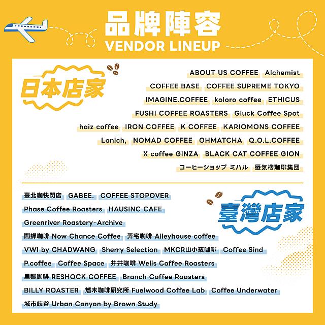 出展ブランド一覧