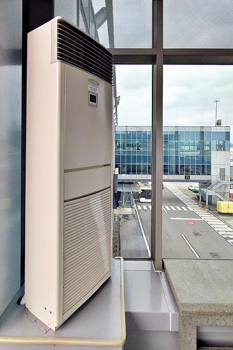 冷房もあるー！
