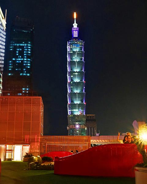 台北101の真正面！<br>画像提供：林森in台湾