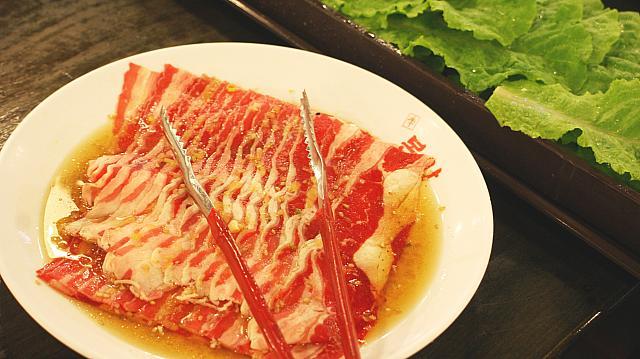ジューシーで食べやすい“ウギョッサル（牛の薄焼きサムギョッサル）”の人気店！